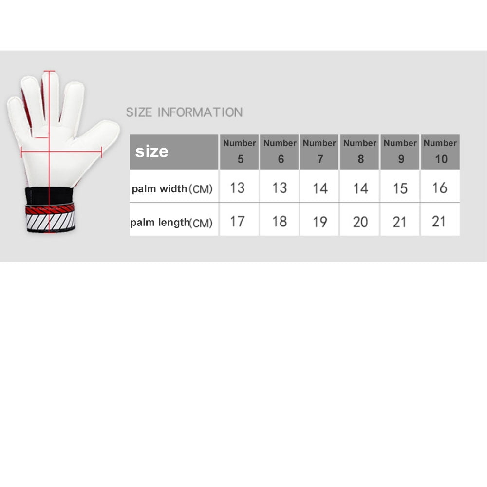 Buy Youth Soccer Goalkeeper Gloves with Finger Protection and Dual