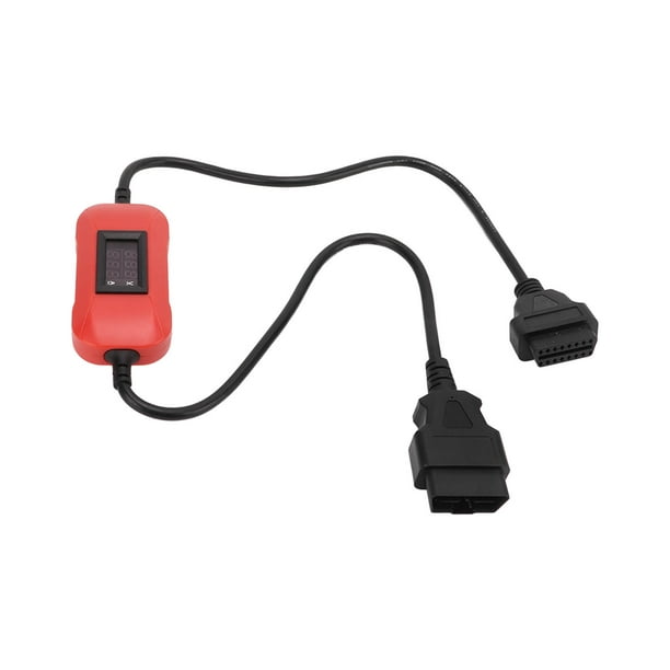 OBDII Scanner Adapter, ABS Heatproof Antiwear Diagnostic Tool Adapter Cable For X431 Easydiag 2.0/3.0 GOLO For Heavy Duty Trucks ANGGREK Otros
