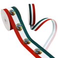 thumbnail image 3 of Cinta con bandera de México YERELO de 16 mm y 38 mm x 20 yardas, 3 of 9