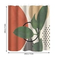 thumbnail image 3 of Binwennn Long Shower Curtain Liner 78 Clear Shower Curtain Set Liner Bathroom Shower Curtain Abstract Flower Color Shower Curtain Bathroom Partition Curtain Polyester Cloth Door, 3 of 6