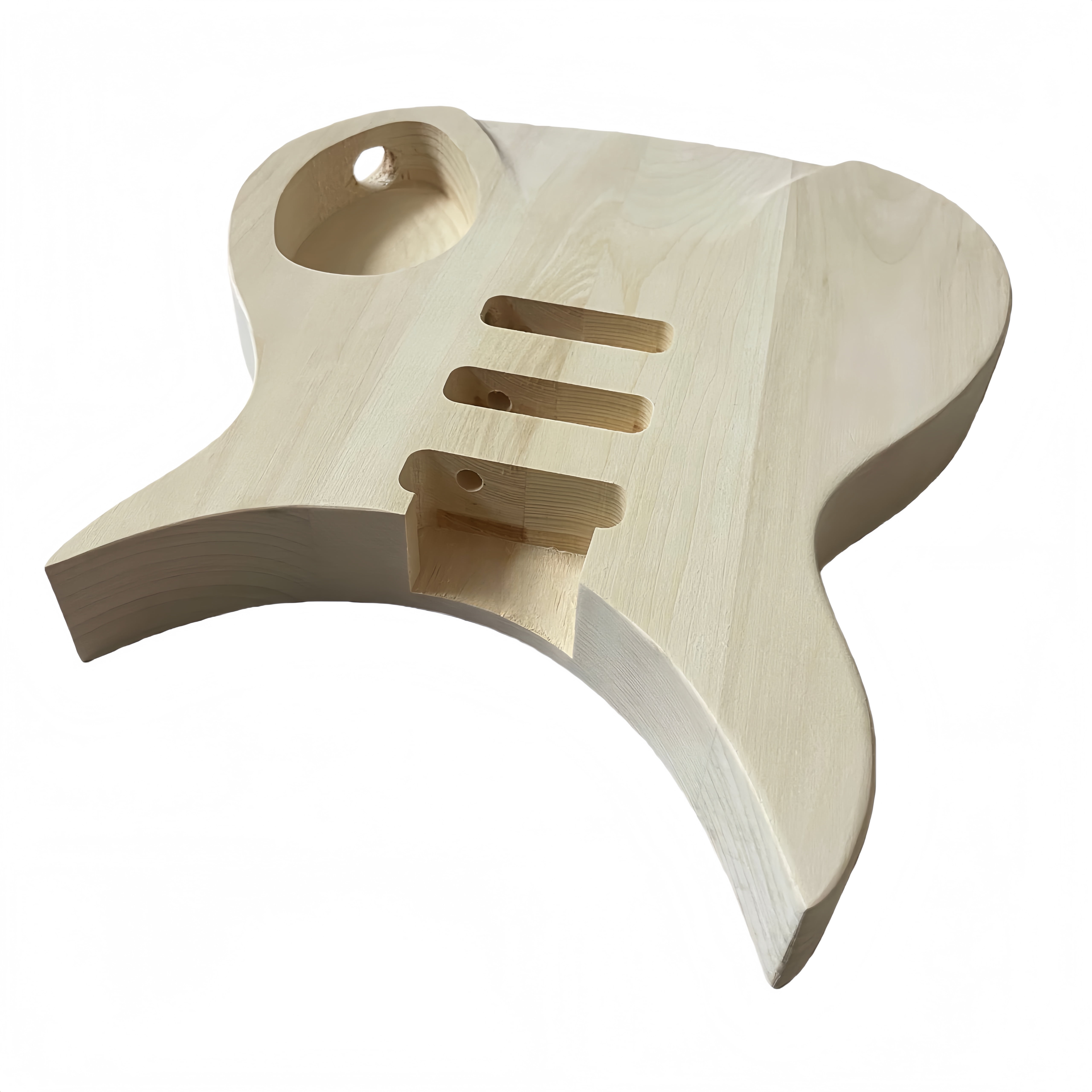 DIY Electric Guitar Kit 325 Style Basswood Body Maple Neck Rosewood Fingerboard