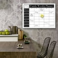 thumbnail image 3 of Ready2HangArt Dry Erase 'Family Weekly' Calendar on ArtPlexi 30 In. H X 40 In. W, 3 of 4