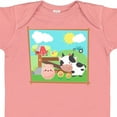 thumbnail image 4 of Inktastic Farm Animals with Cow, Chick and Pig Boys or Girls Baby Bodysuit, 4 of 5
