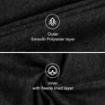 thumbnail image 6 of Men Fleece Lined Base Layer Set Long Sleeve Top Long Johns Thermal Underwear for Fall and Winter, 2pcs, 6 of 7