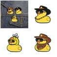 thumbnail image 2 of YIEMEEN Sweet Duckling Brooch In Vibrant Colors Unique Lapel Pin For Fashion Enthusiasts, 2 of 16