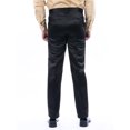thumbnail image 3 of Mens Tuxedo Satin Dress Pants, Shiny Open Bottom Trousers For Graduations, Prom, Weddings, Etc, 3 of 3