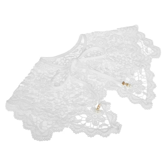 WRITWAA Women's Elegant Lace Collar Accessory 1 Pack for Shirts, Blouses, and Dinner Outfits