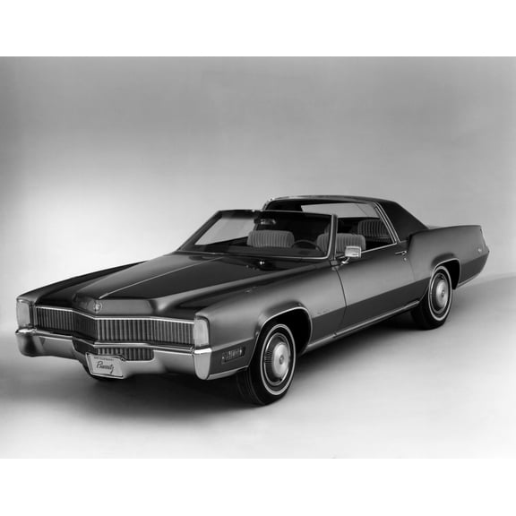 Posterazzi Cadillac Eldorado Biarritz Town Coupe History 24 in x 36 in Poster
