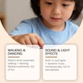 thumbnail image 4 of Gear Train Transparent Children Gear Train With Flashing Lights Early Educational Musical Train Birthday For Boys Children Seasonal Clearance, 4 of 8