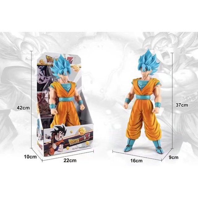 37cm Dragon Ball Z vinilo figuras modelo juguetes Son Goku Gohan Vegeta Piccolo05noboxninguna caja zhangyuxiang unisex