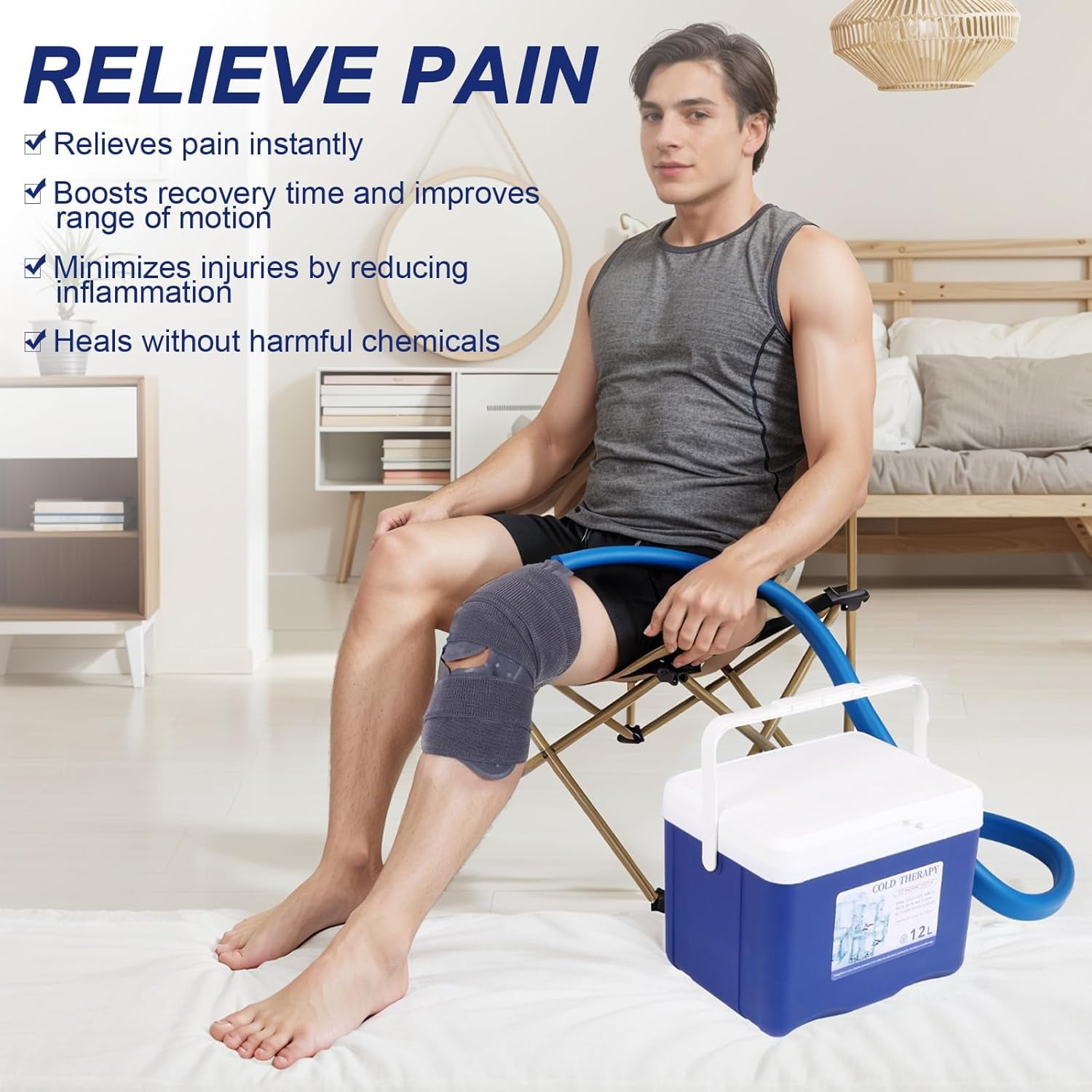 Cold Therapy System Ice Machine for Knee