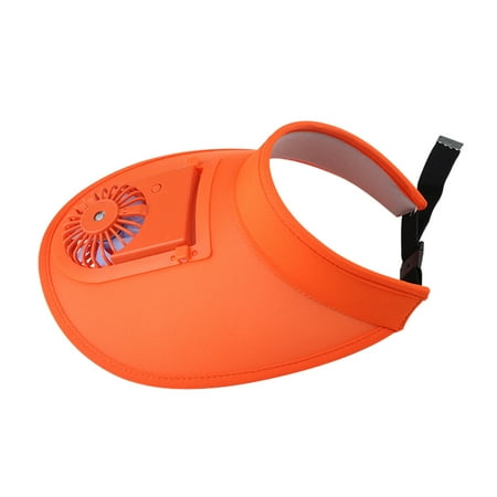 

Jpgif Empty Top USB Charging Fan Sunshade Hat For Kid s Or Adult s Summer Travel