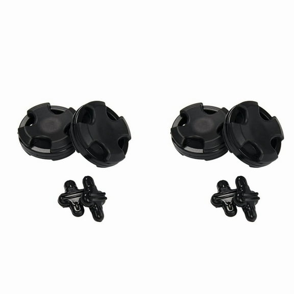 4Pcs Archery Limb Dampeners Rubber Shock Absorbers Bow Bowstring Noise Reduction Equipment Recurve Bow Accessories