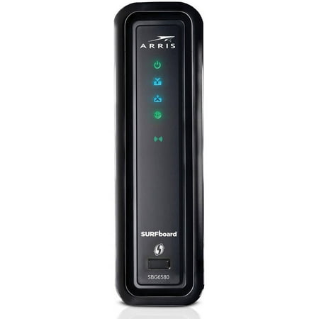 Motorola Wi-Fi Dual-Band Modem-Router Combo, SBG6580, Black (Best Settings For Motorola Sbg6580)