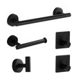 thumbnail image 1 of Hardware de baño Irfora 5 UNIDS Juego de accesorios de baño Barra de toalla Soporte de papel higiénico 3 ganchos Soporte de toalla de perforación montado en la pared de acero inoxidable Esta Irfora Hardware de baño, 1 of 5