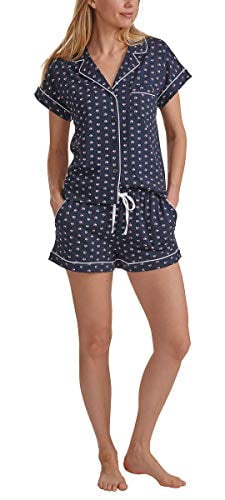 Seis Fracaso Expresamente Tommy Hilfiger Womens 2 Piece Pajama Shorts Set (Navy Flag, X-Large) -  Walmart.com
