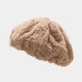 thumbnail image 1 of LinYooLi Lady Spring Winter Berets Hat Painter Style Hat Women Vintage Berets Faux Rabbit Fur Caps Female Bonnet Warm Walking Cap Present, 1 of 6