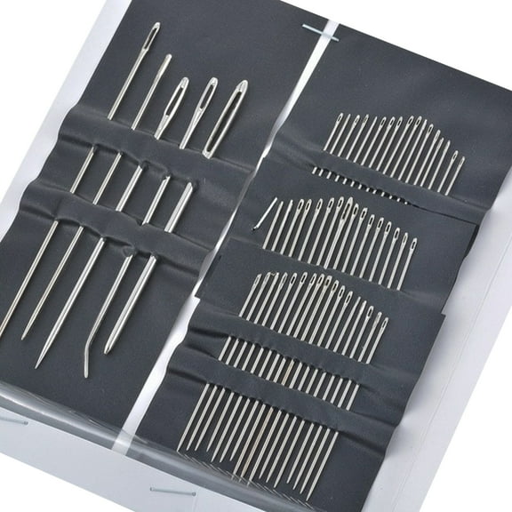 D-GROEE 55Pcs/Set Needles for Hand Sewing, Assorted Sizes, Sewing Needles, Embroidery Needles for Hand Sewing, Sewing Needles for Home DIY Crafts