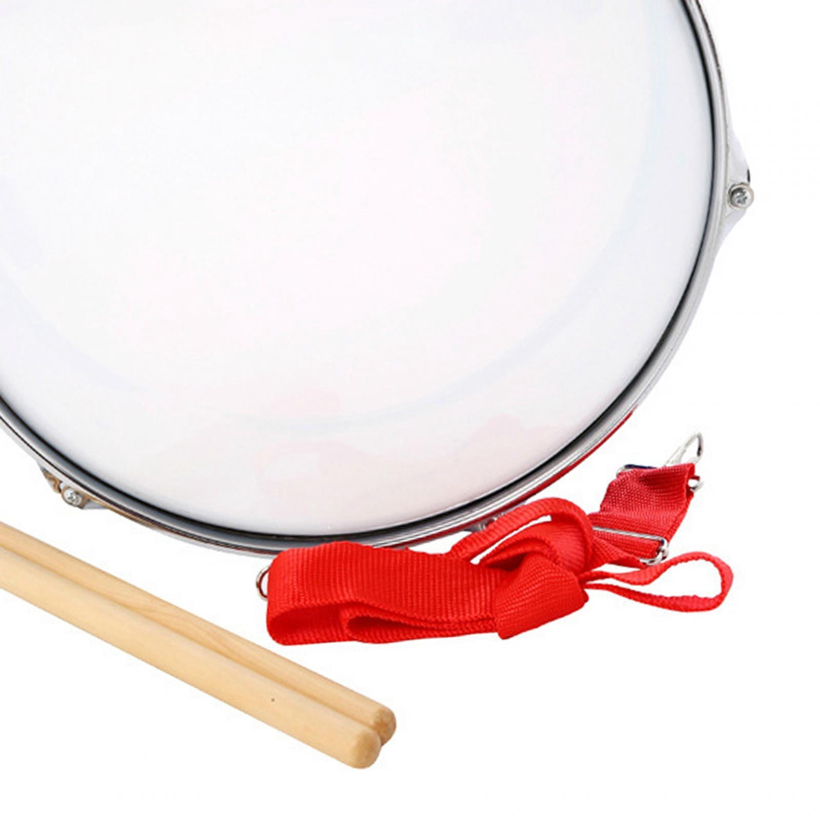 STARTIST 13" Snare Drum Music Drums Portable with Shoulder Strap Percussion Instrument Double Tone Drum for Kids Boys Girls Beginners Blue