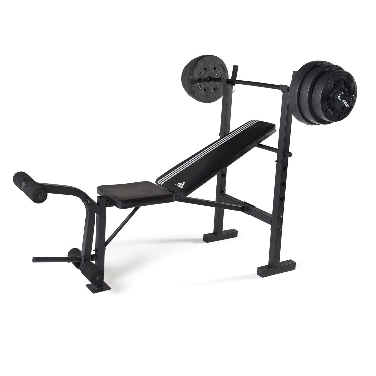 Benches Adidas Essential Combo Training Bench With Weight Set