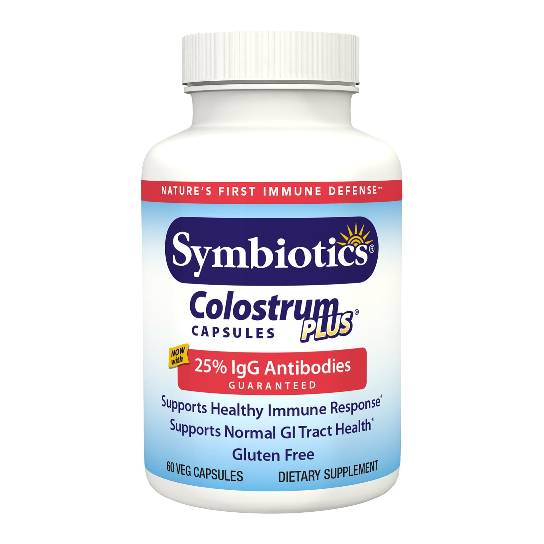 Symbiotics Colostrum Plus Capsules, 60 Ct