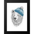 thumbnail image 2 of Solti, Balazs 11x14 Black Modern Framed Museum Art Print Titled - Hello Winter, 2 of 5