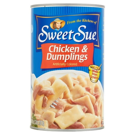 (2 Pack) SWEET SUE Chicken and Dumplings, High Protein Snacks, 48oz (Best Side Dishes For Chicken)