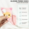 thumbnail image 6 of for iPhone 14 Pro Phone Case Funny Phone Case Kawaii Pink Bear Case Cute 3D Cartoon Bear Case Silicone Shockproof and Dropproof Case for Women Girls, 6 of 12