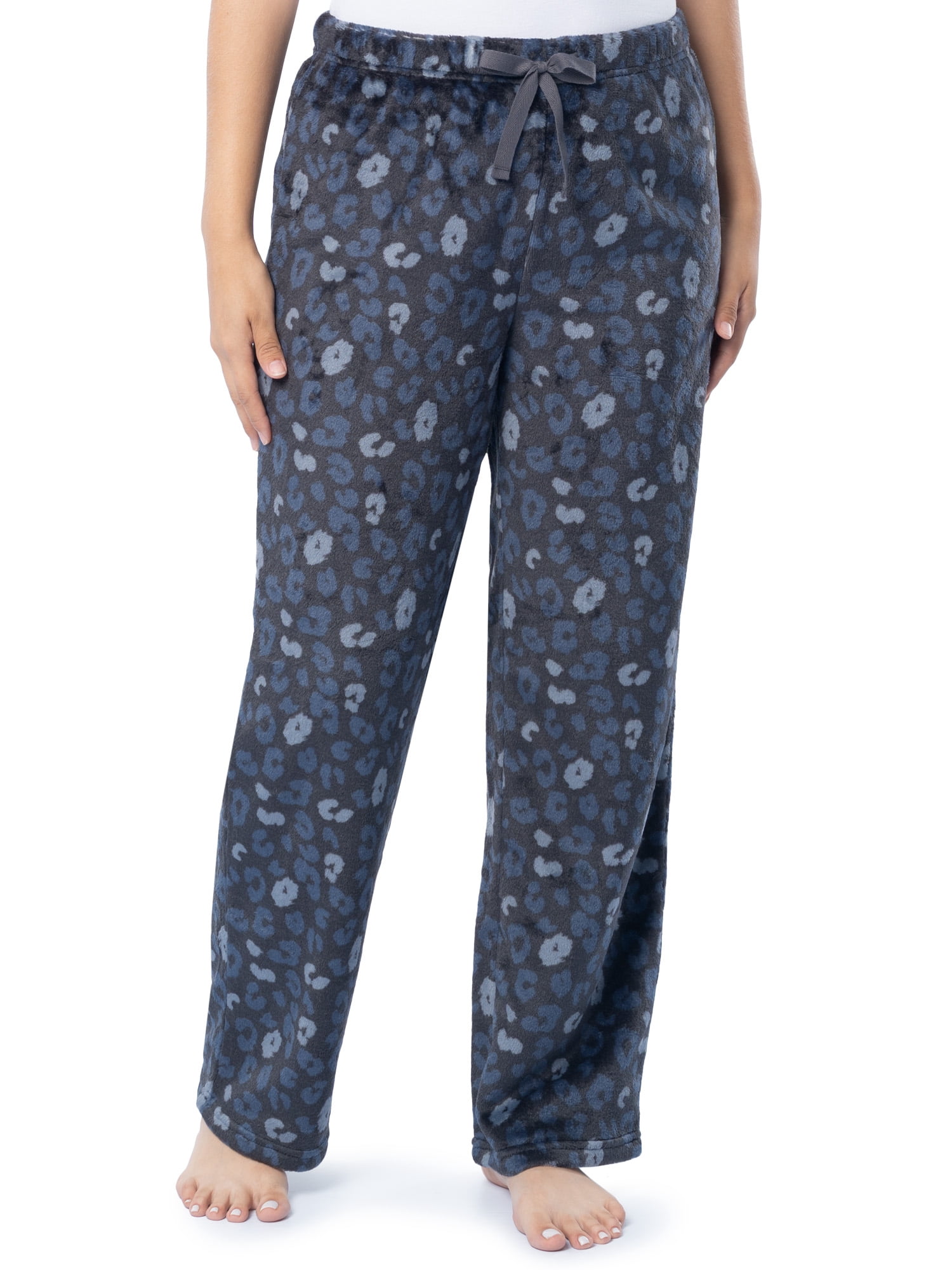 Fruit of the Loom Women's Beyond Soft Long Sleeve Top & Fleece Bottom Pajama Set, Sizes S-4X