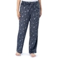 thumbnail image 6 of Fruit of the Loom Women's Beyond Soft Long Sleeve Top & Fleece Bottom Pajama Set, Sizes S-4X, 6 of 9