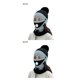 thumbnail image 2 of Minnieouse Bufanda para mujer, conjuntos de invierno, gorro, máscara, cuello, protección facial, accesorio para niñas, bufanda de bola para Type3 NO3, 2 of 6