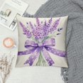 thumbnail image 2 of Chilfamy  Pillow Covers Home Sweet Home Bless This Home Lavender Spring Pillows Decorative Throw Pillows Purple Cushion Case Farmhouse Decor for Couch Sofa, 2 of 5