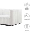 thumbnail image 2 of Modular Sectional Sofa Couch, White Black, Fabric, French Living Lounge Cafe Lobby Hospitality Restaurant, Modern Contemporary HB34025, 2 of 15