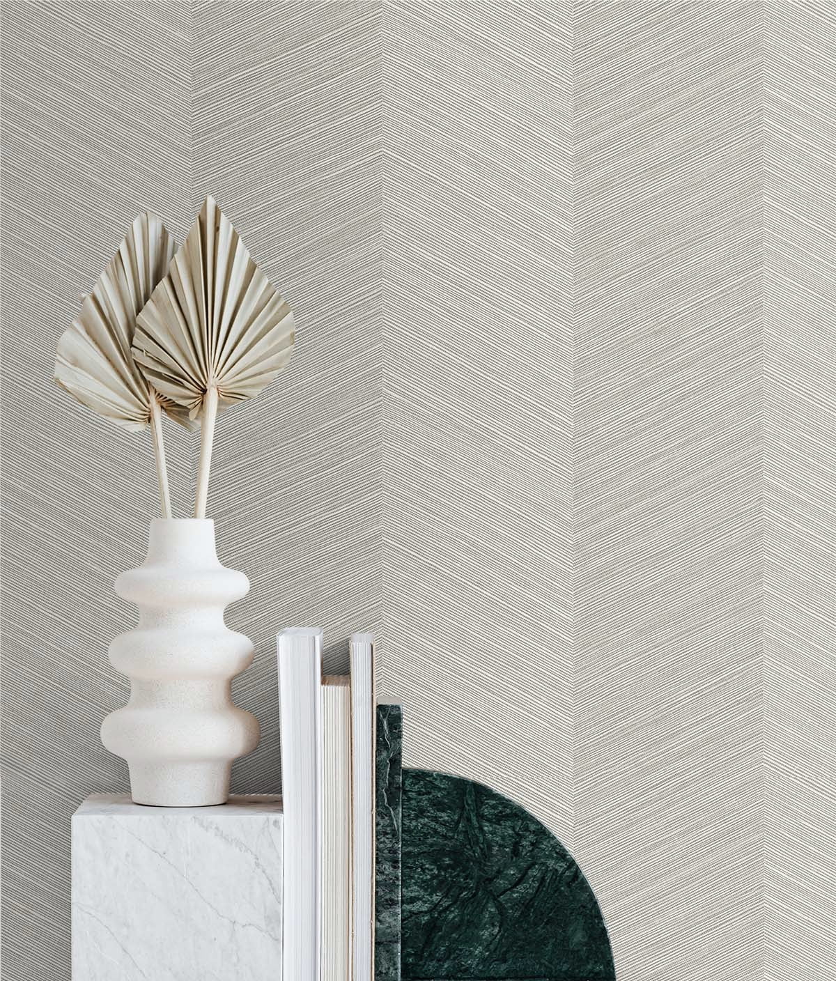 Stacy Garcia Home Chevy Hemp Peel and Stick Wallpaper