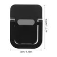 thumbnail image 2 of GOOHOCHY 2 Pairs Laptop Stand for Desk Mini Laptop Riser Invisible Laptop Holder Ideal for Home Office Practical Laptop Supporter for Desk, 2 of 8