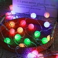 thumbnail image 5 of Gostoto 9.8-33FT 20-80LEDS 1in Globe String Lights,Outdoor Waterproof Lantern String Lights,Fairy Lights for Patio Bedroom Garden Christmas Decorations, 5 of 6