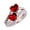 Red, variant on TIHLMK Ring for Women Famale Fashion Lover Jewelry Heart Cut Rainbow & White Gemstone Ring
