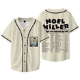 thumbnail image 2 of Noel Miller 2025 Tour Dates Chaqueta de béisbol Camiseta Verano Unisex Camisetas de manga corta con cuello en V,Style 4,XXS, 2 of 6
