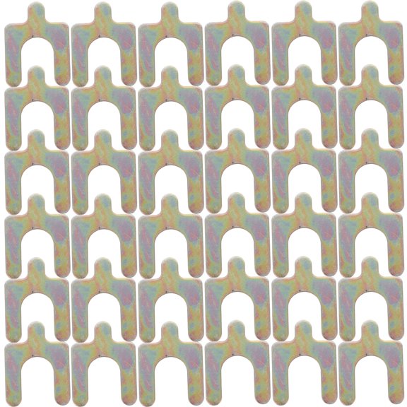 Masteelf 100pcs U-Shaped Metal Brake Line Clips Durable Brake Hose Retainer Replacement Universal Automotive Accessories for Cars Truck Motorcycles SUVs