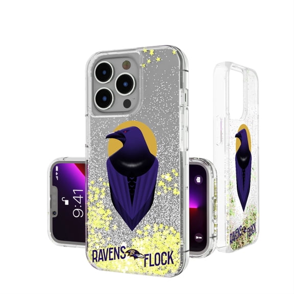 Keyscaper Baltimore Ravens iPhone Glitter Case