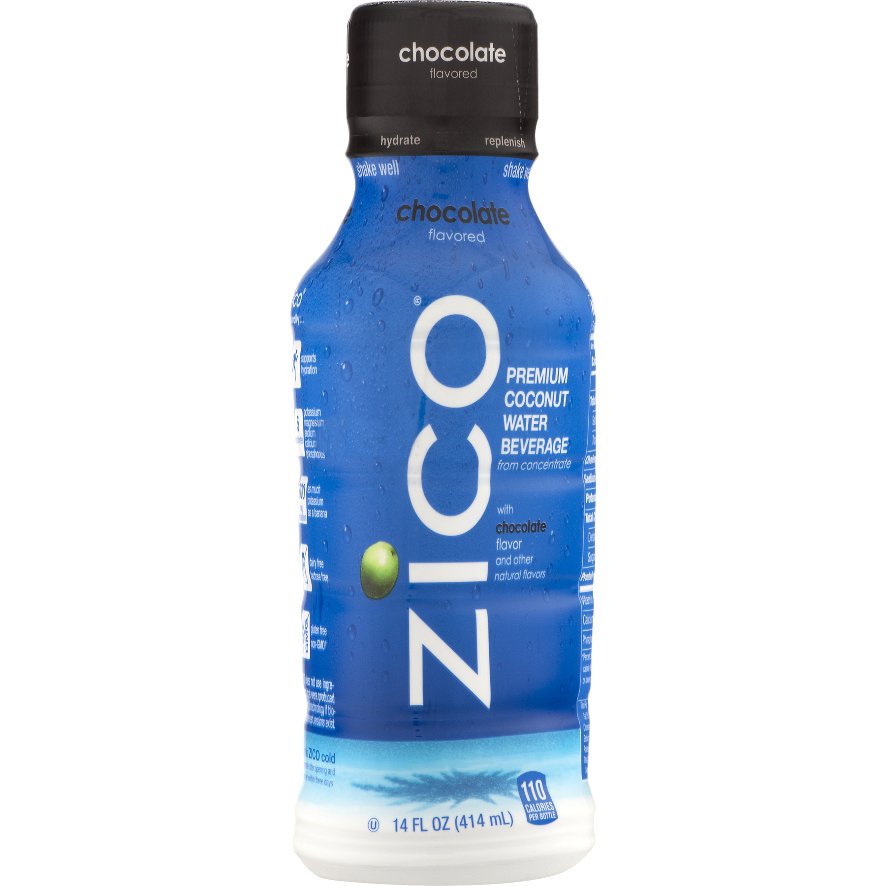 Zico Premium Chocolate Coconut Water, 14 Fl. Oz., 12 Count - image 2 of 5
