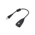 thumbnail image 1 of External 7.1 Channel USB Sound Card Mic Headphone Adapter Cable for PC Laptop, 1 of 7
