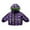 Purple, variant on Esaierr Toddler Kids Winter Down Coat Boys Girls Hooded Puffer Jacket Outwear for 3-25 Y