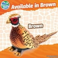 thumbnail image 3 of Real Planet 11" Brown Pheasant Hunting Sport Bird Realistic Stuffed Animal, Hunting Dog Toy Plush Toy & STEM Learning Gift for Birthday Boys & Girls, 3 of 3