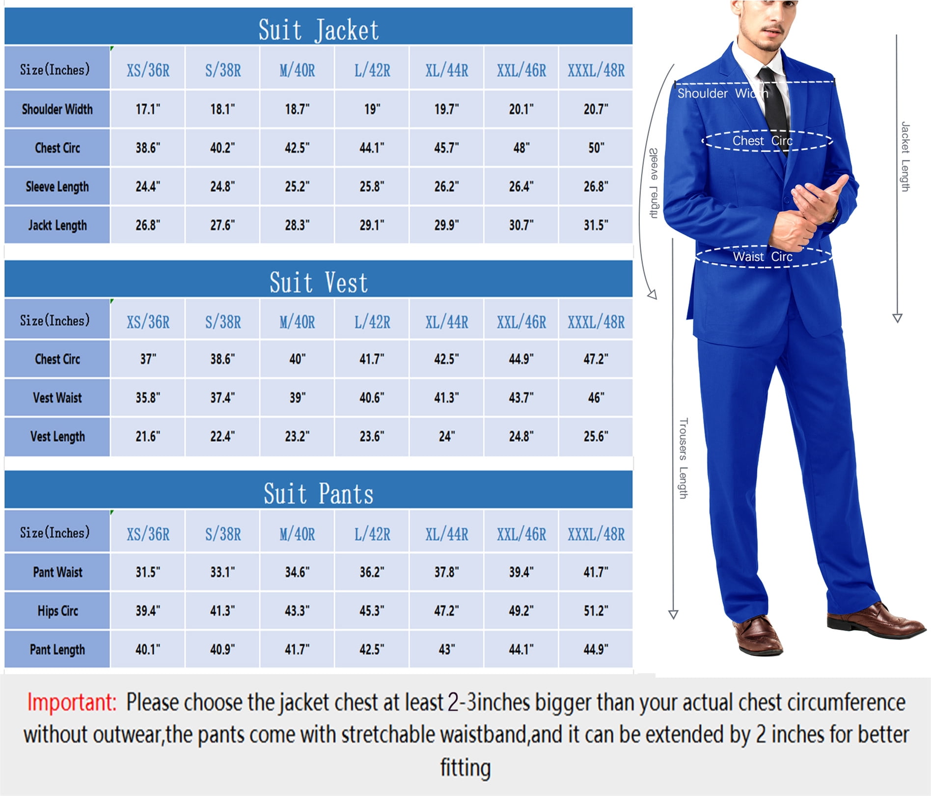 Buy Wehilion Suit for Men Vintage Retro Wedding Suits Set Slim Fit 3 ...