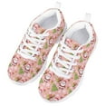 thumbnail image 3 of Pzuqiu Pink Kids Tennis Shoes Girls Size 11.5 Christmas Santa Claus Breathable Mesh Sneakers Lightweight Running Athletic Shoes Outdoor Sport Shoes, 3 of 5