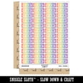 thumbnail image 2 of Top Secret Spy Document Sticker Set - Rainbow - Matte Finish - 1.25" Mini, 2 of 7
