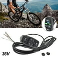 thumbnail image 3 of GLFILL Turn Signal Switch Switch Motorcycle Nylon Scooter Small In Size Strong 36V, 3 of 9