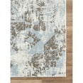 thumbnail image 3 of Abani Urbana 7'9"W x 10' 2"D URB130A Bohemian Distressed Silver/Light Blue Rug, 3 of 7