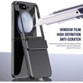 thumbnail image 2 of for Samsung Galaxy Z Flip 5 Slim Case, [Integrated Screen Protector] One-Piece Z Flip 5 Phone Case with Hinge Protection All-Inclusive Scratch-Resistant Z Flip 5 5g Phone Case Black, 2 of 12